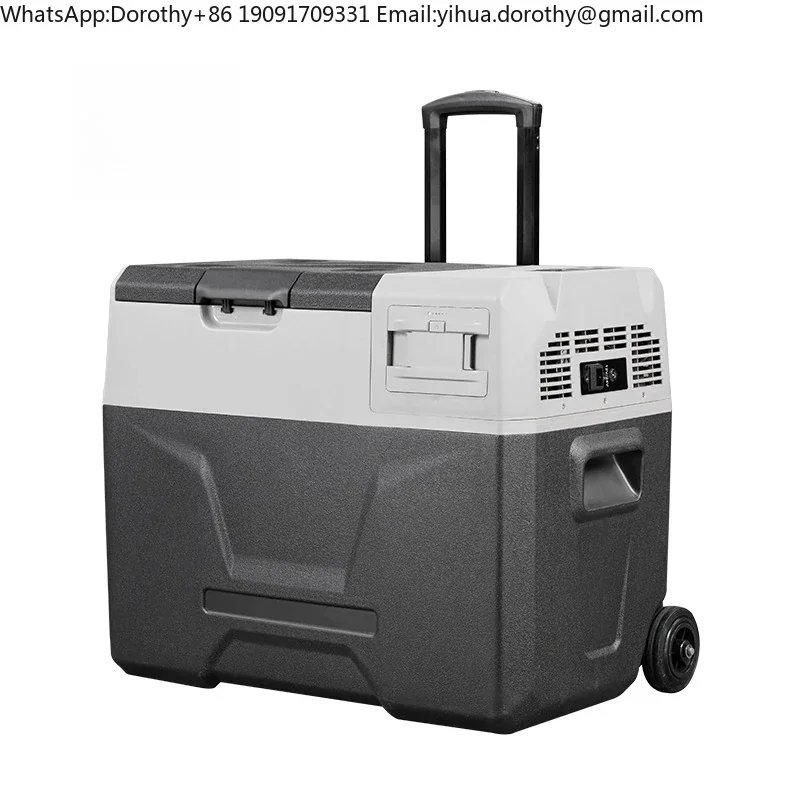 Glacière/congélateur portable Alpicool ECX50 pour le camping - Réfrigérateur double usage 12 V pour voiture, camion, bateau et voyage